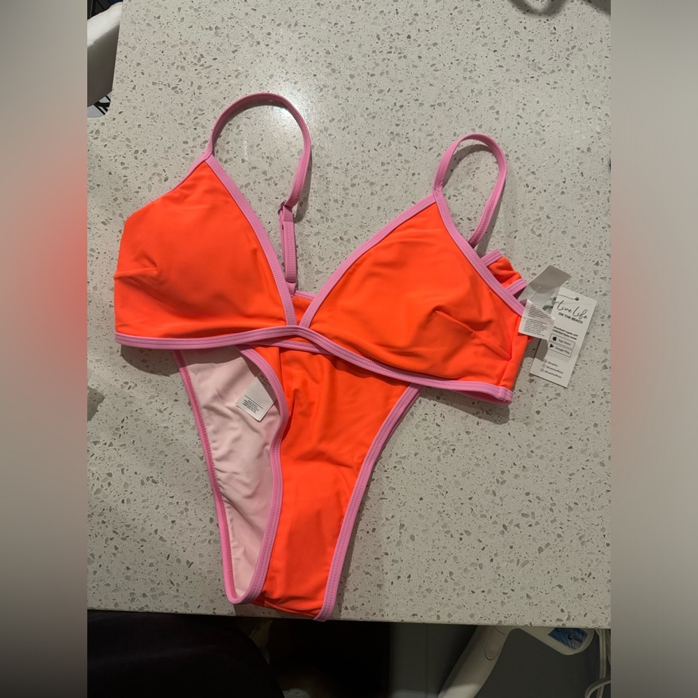 NWT neon bikini